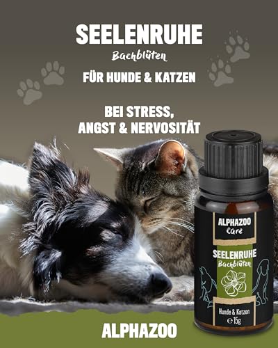 Beruhigungsmittel für Hunde von Alphazoo Seelenruhe zur Stressreduktion