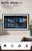 Amazon Echo Show 21 (neueste generation) | Beeindruckendes 21-Zoll-Smart-Display mit integriertem Fire TV, kraftvollem Klang, immersivem HD-Streaming, mit Alexa+ Early Access – Ansicht 9