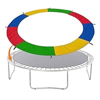 Cuscino Di Sicurezza Per Trampolino 55 Pollici - Copertura Molle, Blu E Giallo, Resistente - Foto 6