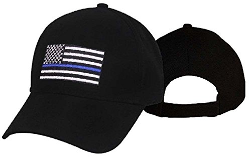 Gorra K's Novelties Black Police Thin Blue Line miniatura 1