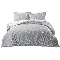 Algopix Similar Product 4 - Bedsure Branch Printed Duvet Cover Set