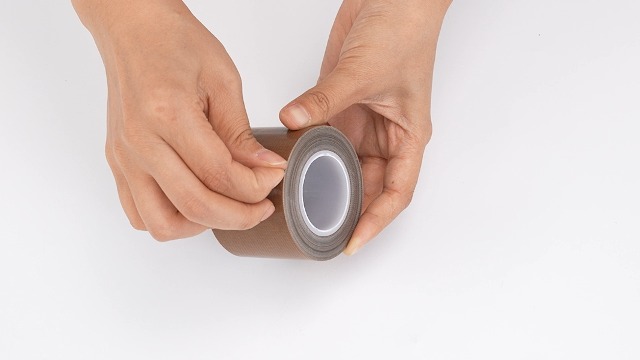 Image of PTFE Tape High Temperature Adhesive Sealing Tape Roll for Industrial Chutes and Roller Coatings (Thickness 0.25mm Width 25mm Length 10m)