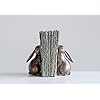 Creative Co-Op Decorative Resin Rabbit Bookends, Bronze, Set of 2