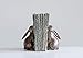 Creative Co-Op Decorative Resin Rabbit Bookends, Bronze, Set of 2