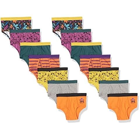 Amazon Essentials Boys' Cotton Briefs Pack Cover
