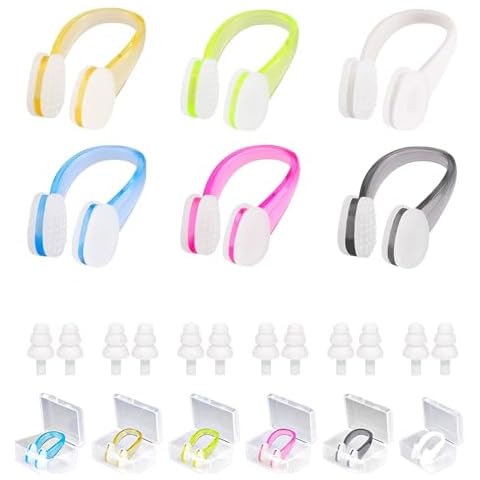 YTUGCG Reusable Swimming Nose Clips Set Cover