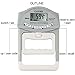 CAMRY Digital Hand Dynamometer Grip Strength Measurement Meter Auto Capturing Electronic Hand Grip Power 198 Lbs / 90 Kg