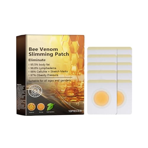 Bee Venom Slimming Patches Bee Venom Lymphatic Patches Weight Loss Patches Body Shaping Stickers Body Management&Curves Bee Venom Detoxifying Patches