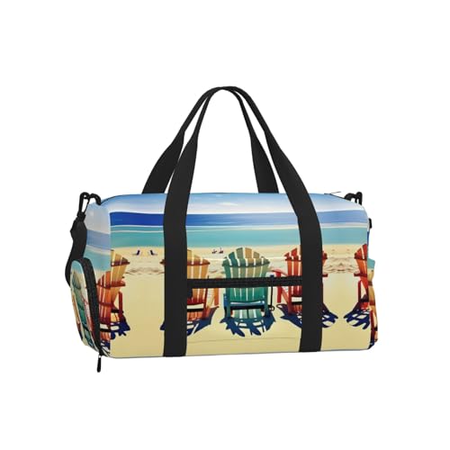 Bolsa de equipaje deportiva de mano ligera para organizar tu ropa de playa y deporte