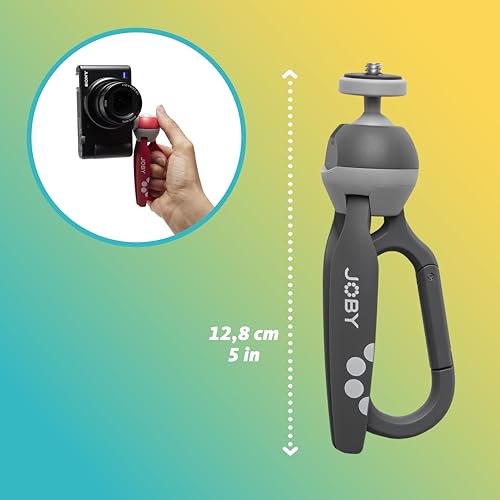 ジョビー(JOBY)ジョビー ミニ三脚 ハンディーポッド クリップ Handypod 動画撮影用ハンドグリップ カラビナ クリップ スマートフォンアダプター付属 自重0.08kg 耐荷重0.5kg アルミニウム スマートフォン 動画撮影 JB01839-BWW