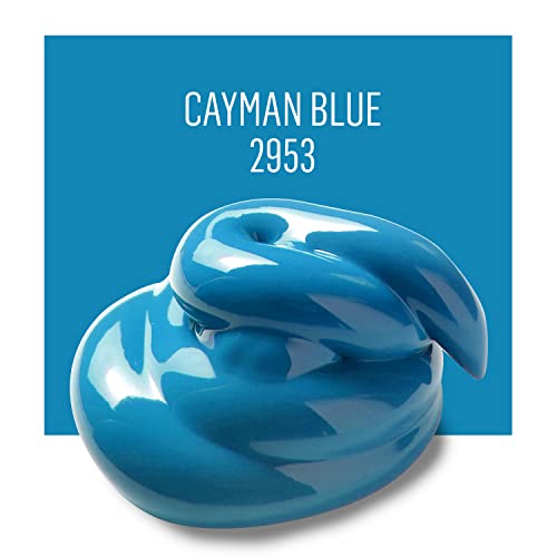 Image of FolkArt Delta Creative Cayman Blue Acrylic Paint 2 fl oz