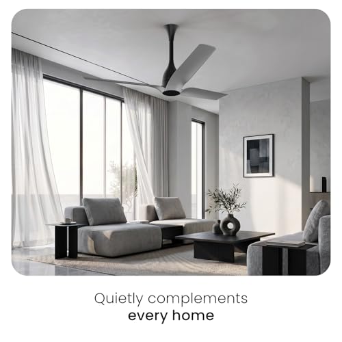 Image of Orient Electric Aerosilent | India's Most Silent Fan | Less than 50dB| 1200mm BLDC Ceiling Fan with Remote | BEE 5-Star Energy-Efficient Fan | Red Dot Design Winner| 5-Year Warranty | Cloud Grey