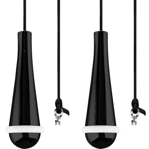 Cable de tracción de luz para techos altos con cordón negro de nailon ajustable