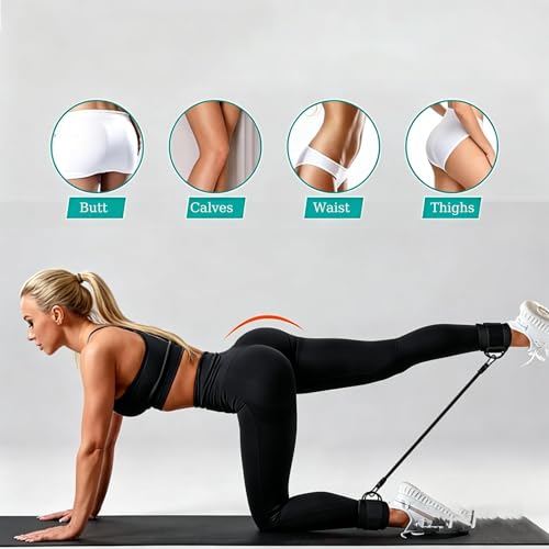 Basan Push Up Board with Resistance Bands – Foldable Portable Home Gym Equipment for Full Body Workout, Strength Training for Men & Women — view 6