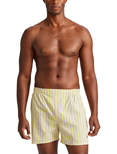 POLO RALPH LAUREN Men's Classic Fit Cotton Woven Boxers 3-Pack