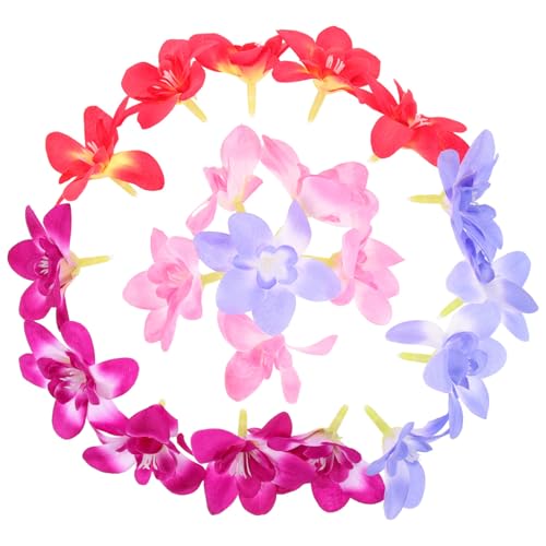 TOYZFRIENDY 20 Piezas Flores Artificiales Decorativas para Platos de Sushi y Sashimi, Resistentes al Desgaste, Surtido Colores Rosa, Púrpura, Rojo y Azul, Decoración para Restaurante y Cocina
