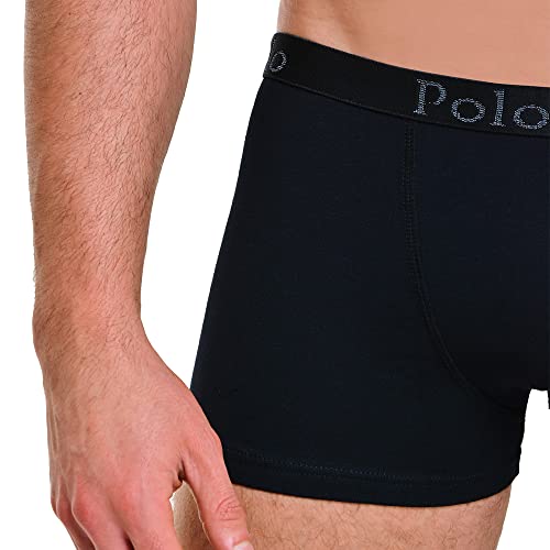 Kit com 2 Cuecas Boxer Black Edition - Polo Match Tamanho:M