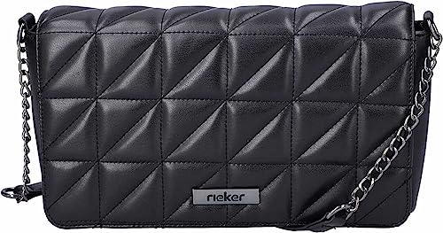 Rieker Damen Handtasche H1110-00 schwarz