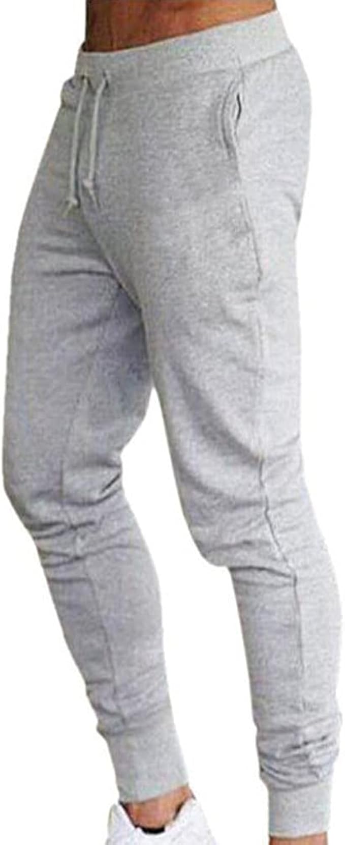 New Men's New Brand Polyester Trousers Fitness Casual Pants Daily