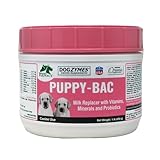 Dogzymes Puppy-Bac Milk Replacer formulated with The Proper ratios of Protein, Fat and nutrients for Growing Puppies (8 Ounce)