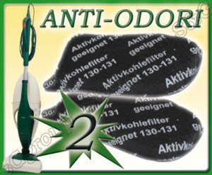 Sconosciuto 2 Filtri Anti Odore Con Carboni Attivi Folletto 130 131