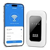 WiFi Portable 5G avec Emplacement pour Carte SIM, prêt à l'emploi, supportant jusqu'à 20 a...
