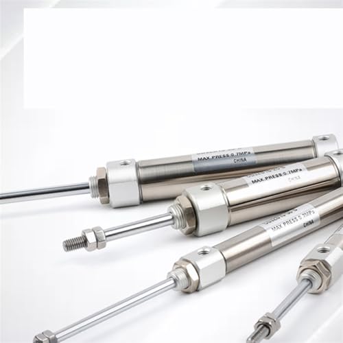 Cilindro neumático de acero inoxidable premium CDJ2B10 con carrera de 100mm 3
