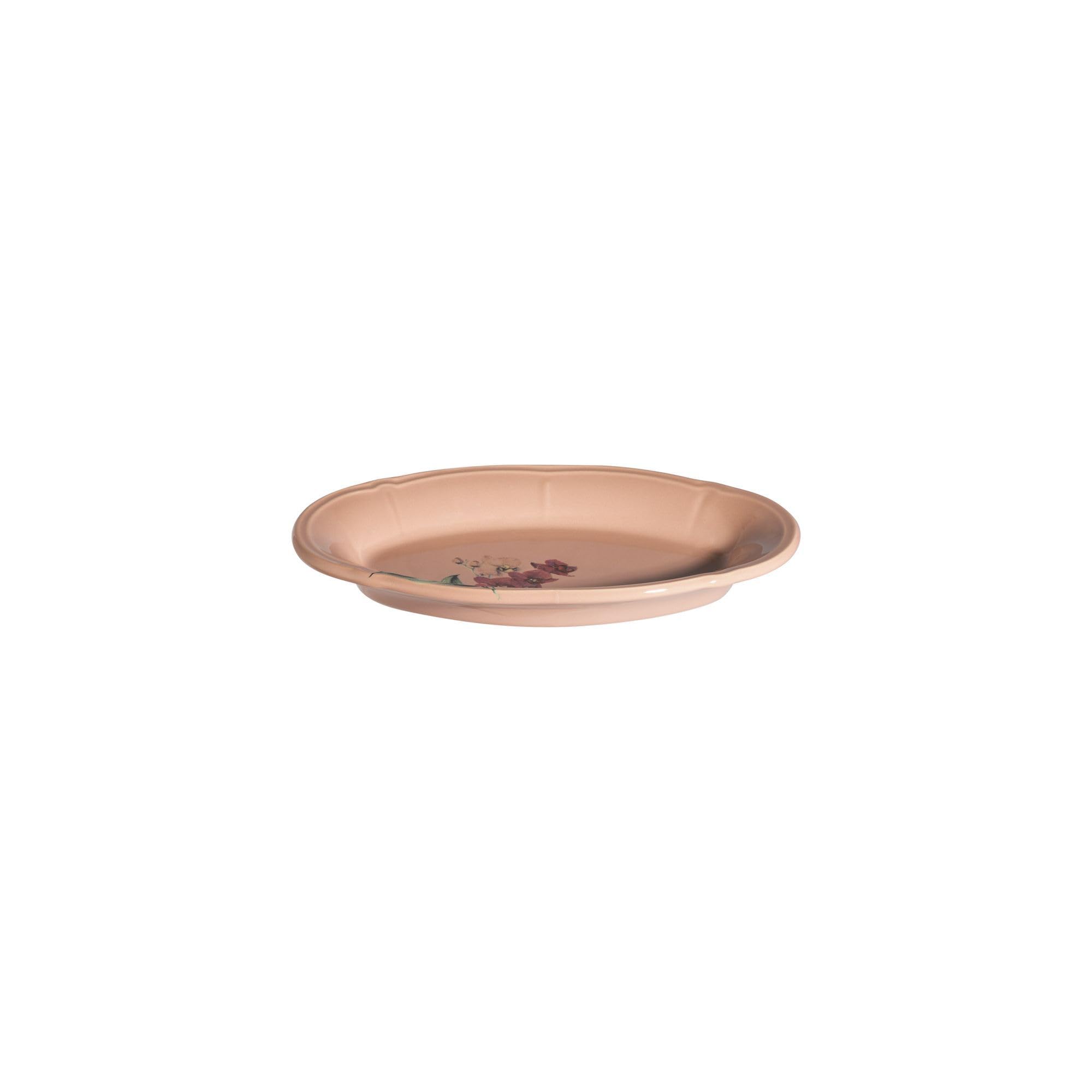 Elegancki 27-częściowy serwis obiadowy, 100% porcelana | w zestawie talerze do serwowania, miski i talerze | nadaje się do mycia w zmywarce i używania w kuchence mikrofalowej