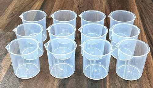 DT Science House Laboratory Beaker, 100ml, Plastic (Polylab)...