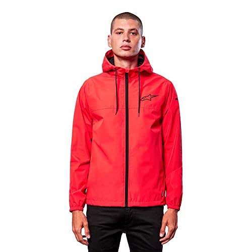 Alpinestars 1232-11020-3110-M: Treq Windbreaker Warm Red/Black Md