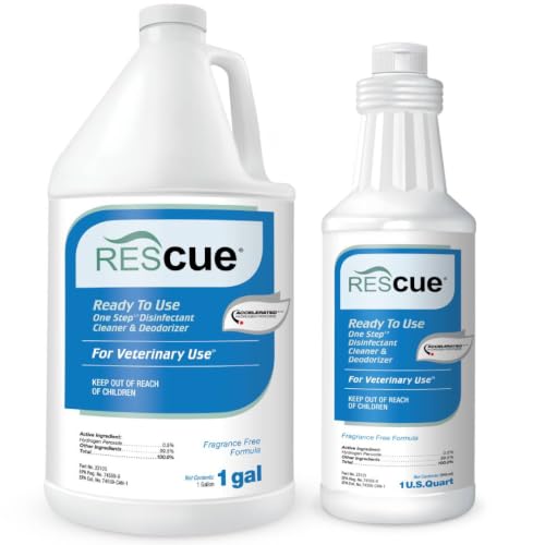 REScue Gallon Concentrate & RTU 32oz Disinfectant...