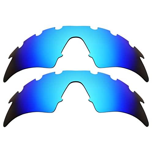 Verres Oakleys M Frame Sweep ventilé bleu polarisé de remplacement standard