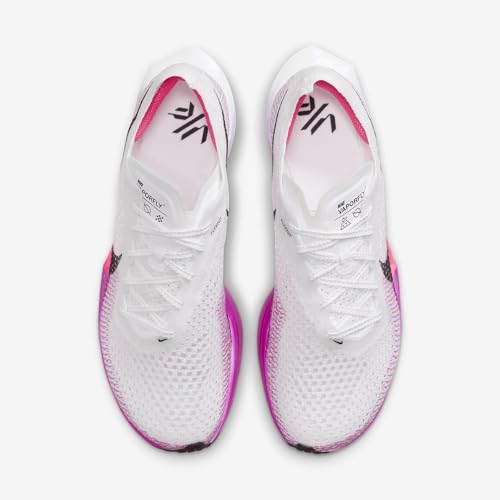 Nike Vaporfly 3 Women's Road Racing Shoes (DV4130-104, White/Vivid Purple/Purple) Size 5.54