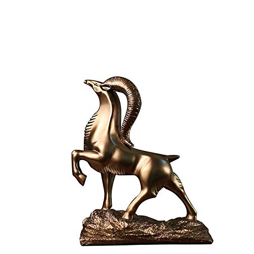 Sculpture d'animaux déco pour meuble TV et salon moderne
