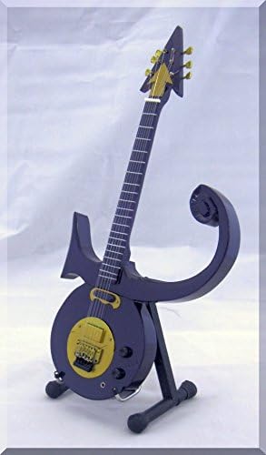 PRINCE Miniature Mini Replica Guitar Purple