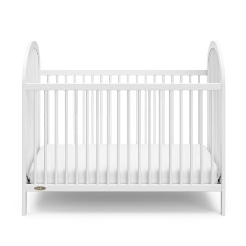 Graco Olivia 3-in-1 Convertible Crib, White - image 6