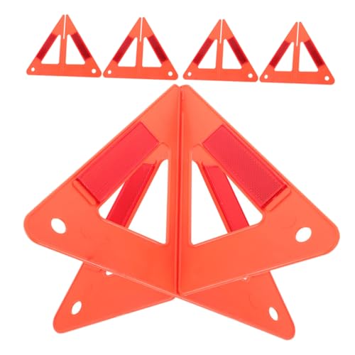 Conjunto de 5 triángulos reflectantes para emergencia vehicular miniatura 1