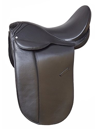 Riding Dressursattel Basic Harmony schwarz 18 weit 34 cm