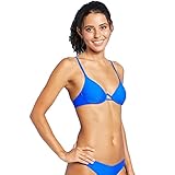Xhilaration Women's Juniors' Underwire Bikini Top - (X-Small, Blue)