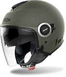 CASCO AIROH JET HELYOS COLOR MILITARY GREEN MATT M