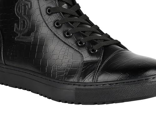 Image of LOUIS STITCH All Day Wear Lace-Up for Men | Comfortable Sneaker | LSP-SNK-AVI-High Ankle Lace-Up