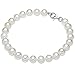Valero Pearls Bracelet en perles pour Femme en 925/- Argent sterling Perle de culture d'eau douce env. 7,0-8,0 mm