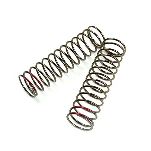 TEKNO RC LLC LF Shock Spring Set, Rear, 1.6x13.7, 85mm, Red, TKR8774