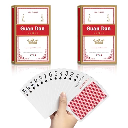 Cartas para Poker 2 Paquetes Waterproof Fivewan