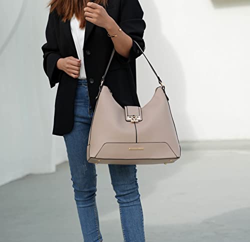 Image of MKF Collection Hobo Bag for Women & Wristlet Wallet Set, Vegan Leather Handbag Purse Set, Shoulder bags by Mia K