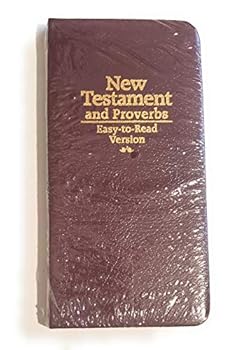 Paperback New Testament and Proverbs Easy-To-Read Version Book