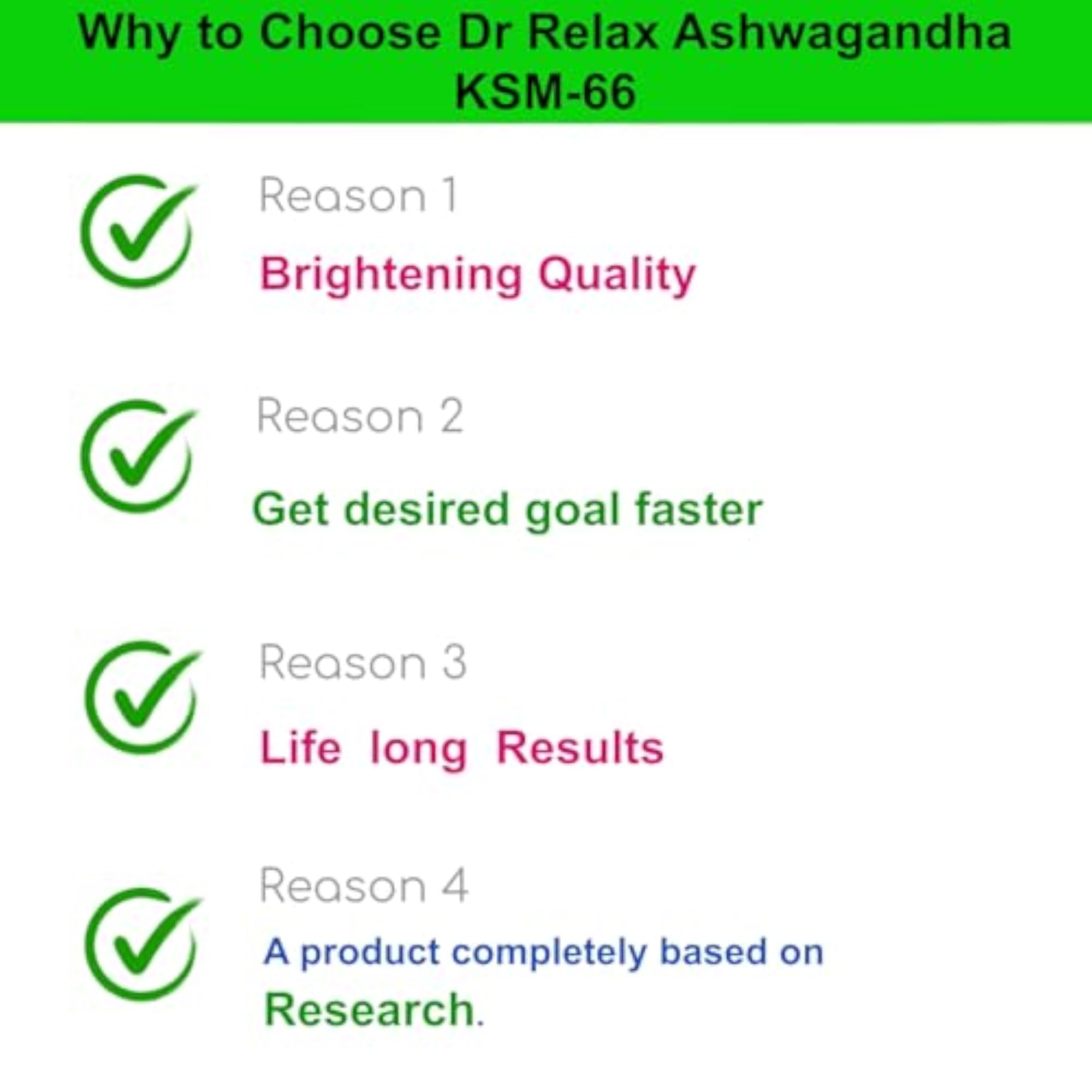 Organic Ashwagandha KSM-66 Extract Capsules