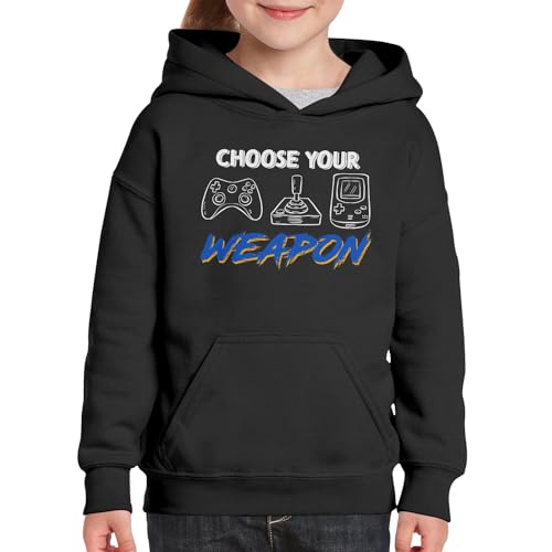 Sweat à capuche enfant retro gaming au style arcade unique