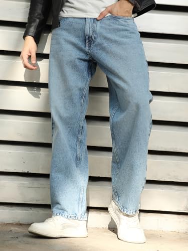 Image of HIGH Star Men's Regular Fit Mid Rise Jeans