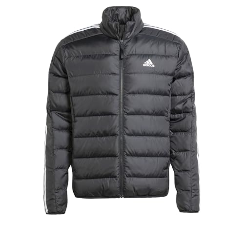 adidas Men's Essentials 3-Stripes Light Down Jacket (Down)